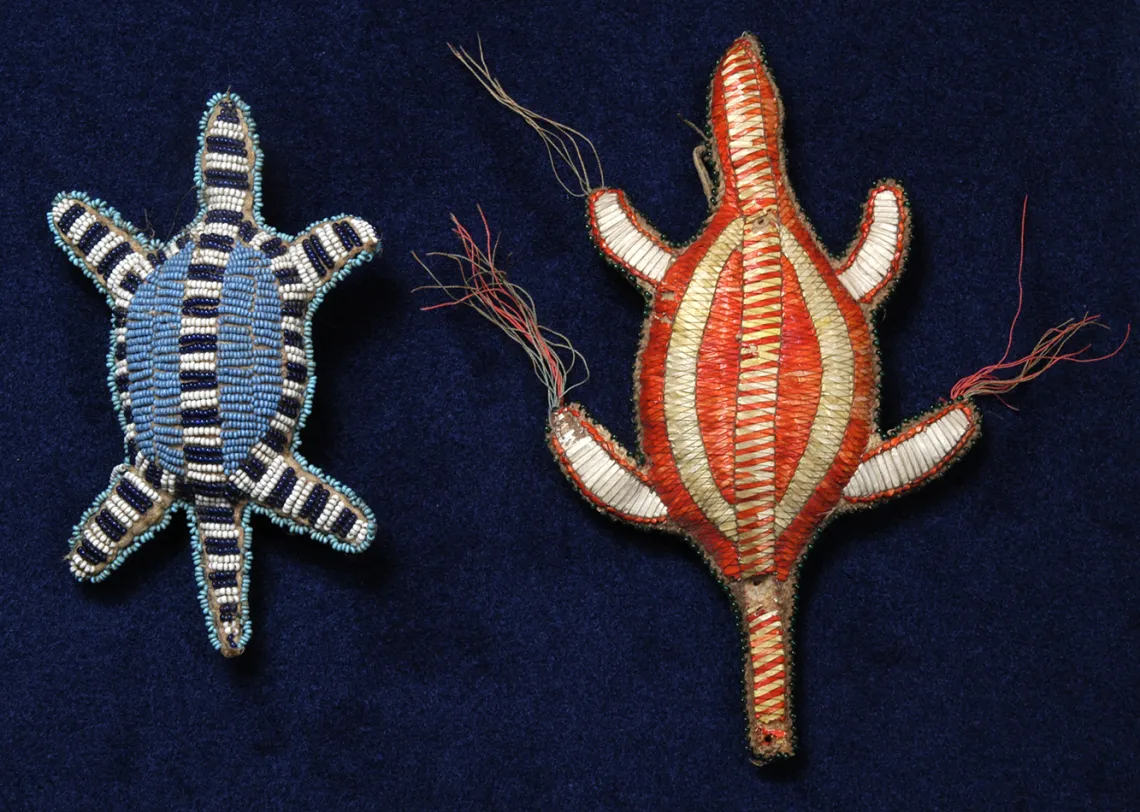 Turtle amulets, Lakota