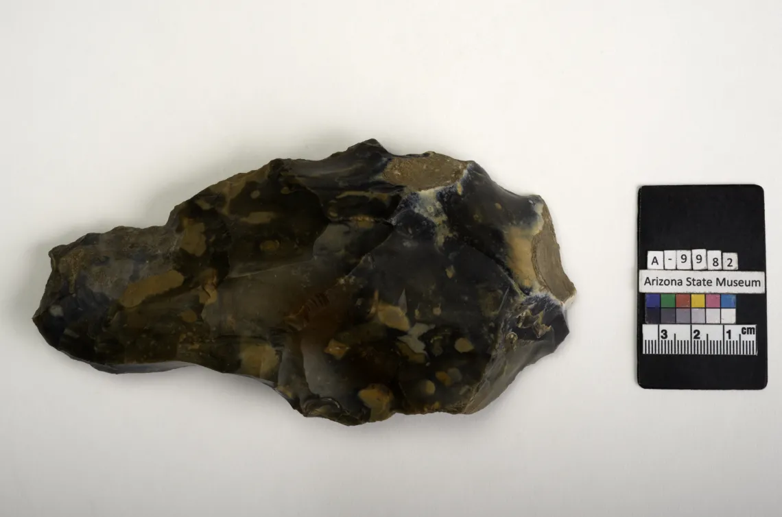 Acheulean Hand Axe, Flint