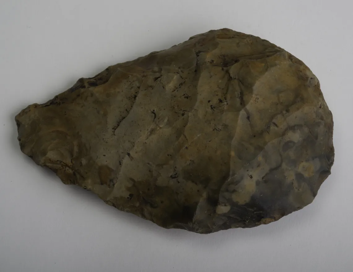 Acheulean Hand Axe, Flint