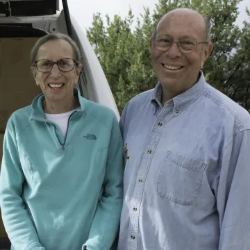 Judith and Andrew Finger, 2018